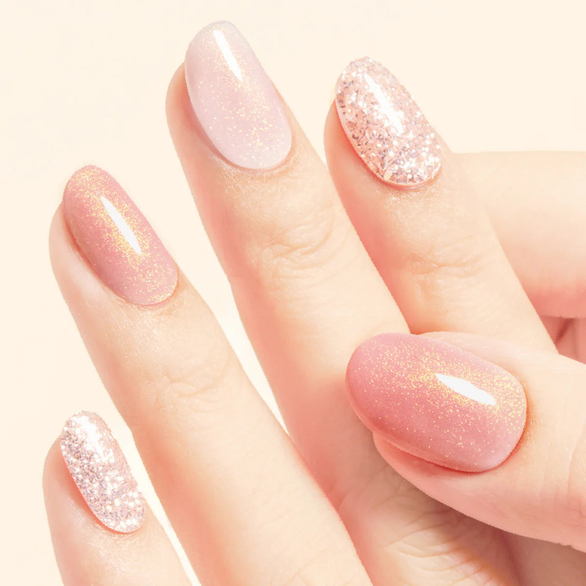 Gel Me1 Japan|12. Pixie Dust|指甲貼|Semi Cured Gel