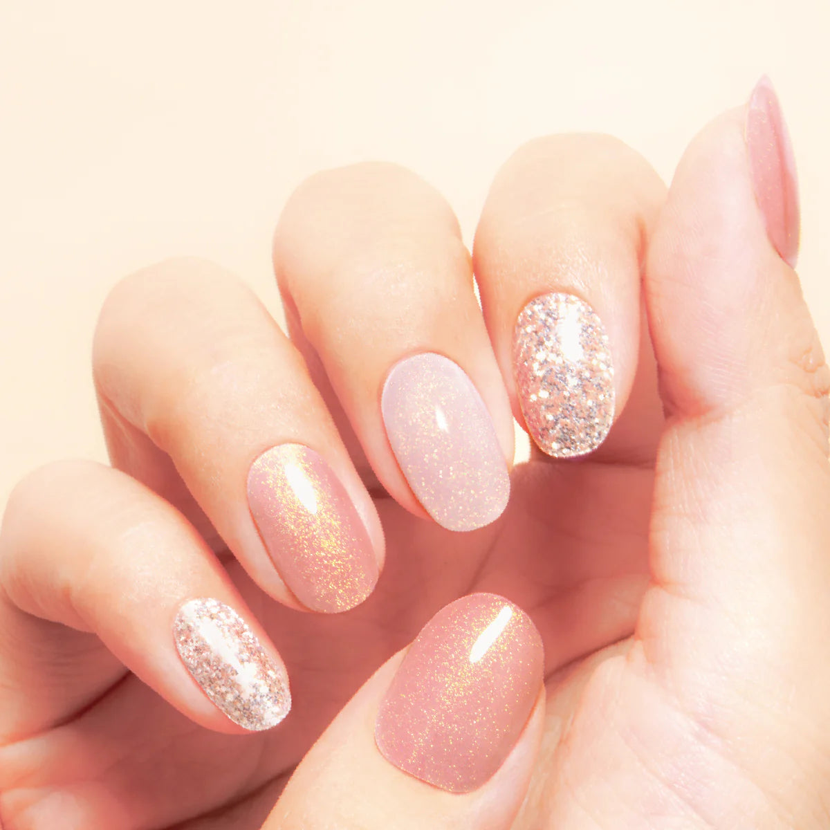 Gel Me1 Japan|12. Pixie Dust|指甲貼|Semi Cured Gel