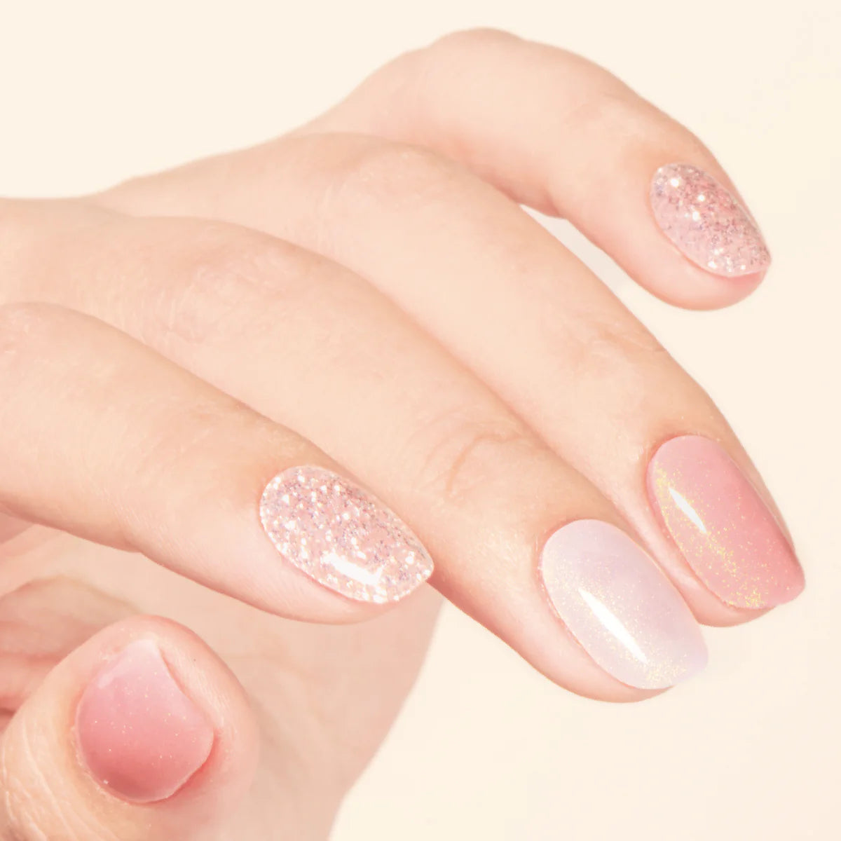 Gel Me1 Japan|12. Pixie Dust|指甲貼|Semi Cured Gel