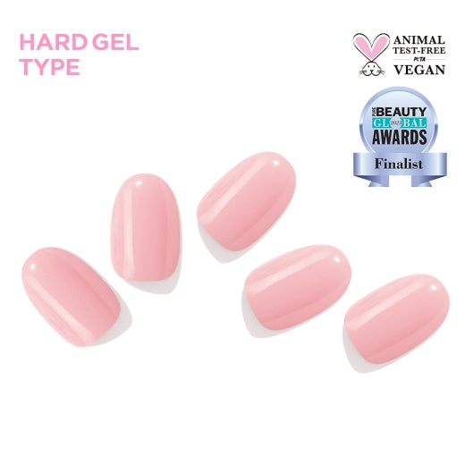 Milky Pink|指甲貼|Hard Gel |Edgeu