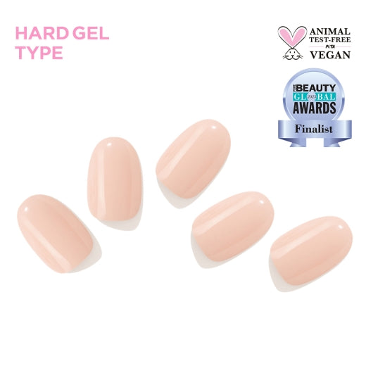 Natural Nude|指甲貼|Hard Gel |Edgeu