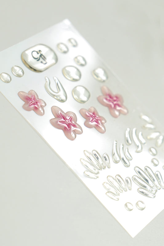 3D Deco Gel Multi Flower |美甲工具