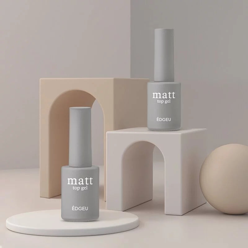 Edgeu Matt Top Gel|美甲工具| 指甲貼專用Top Gel