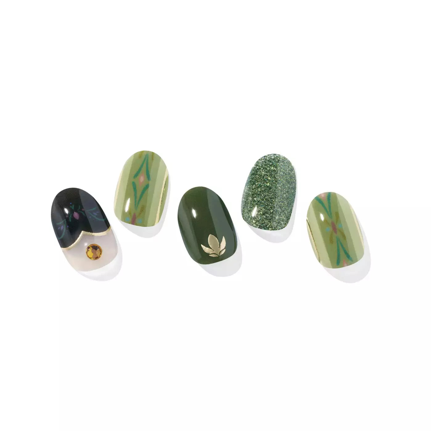 Ohora Disney | Anna Nail Stickers|NP-045-JC | 指甲貼 | Semi Cured Gel