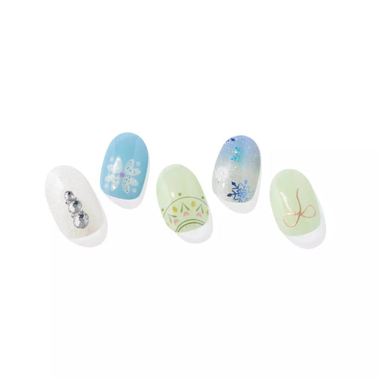 Anna, Elsa,雪寶GEL甲