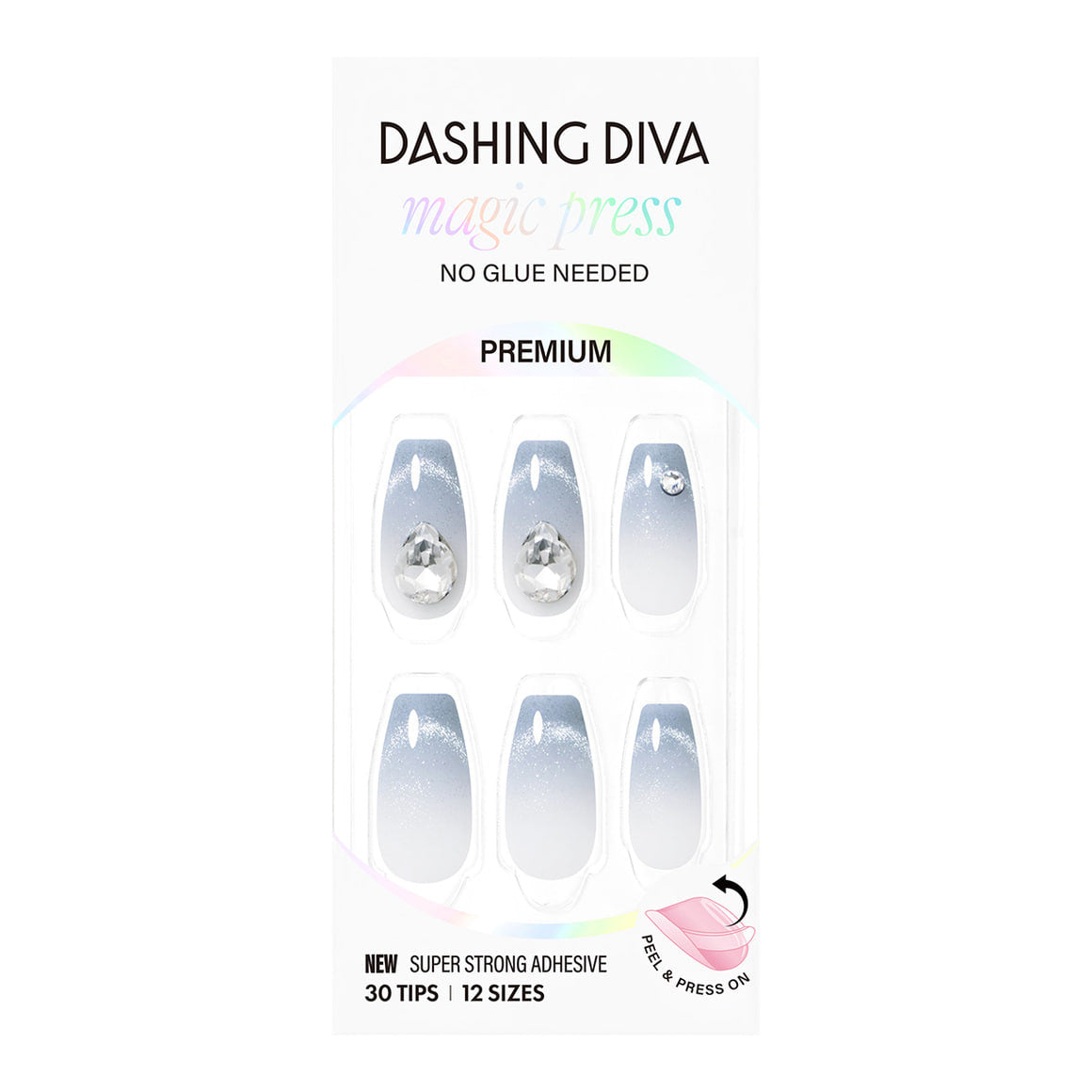 Dashing Diva Magic Press- Bless (Coffin) | 穿戴甲| Press On Nail