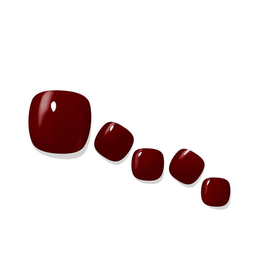 Gelato Factory-KR Bordeaux | 腳甲貼| Solar Gel