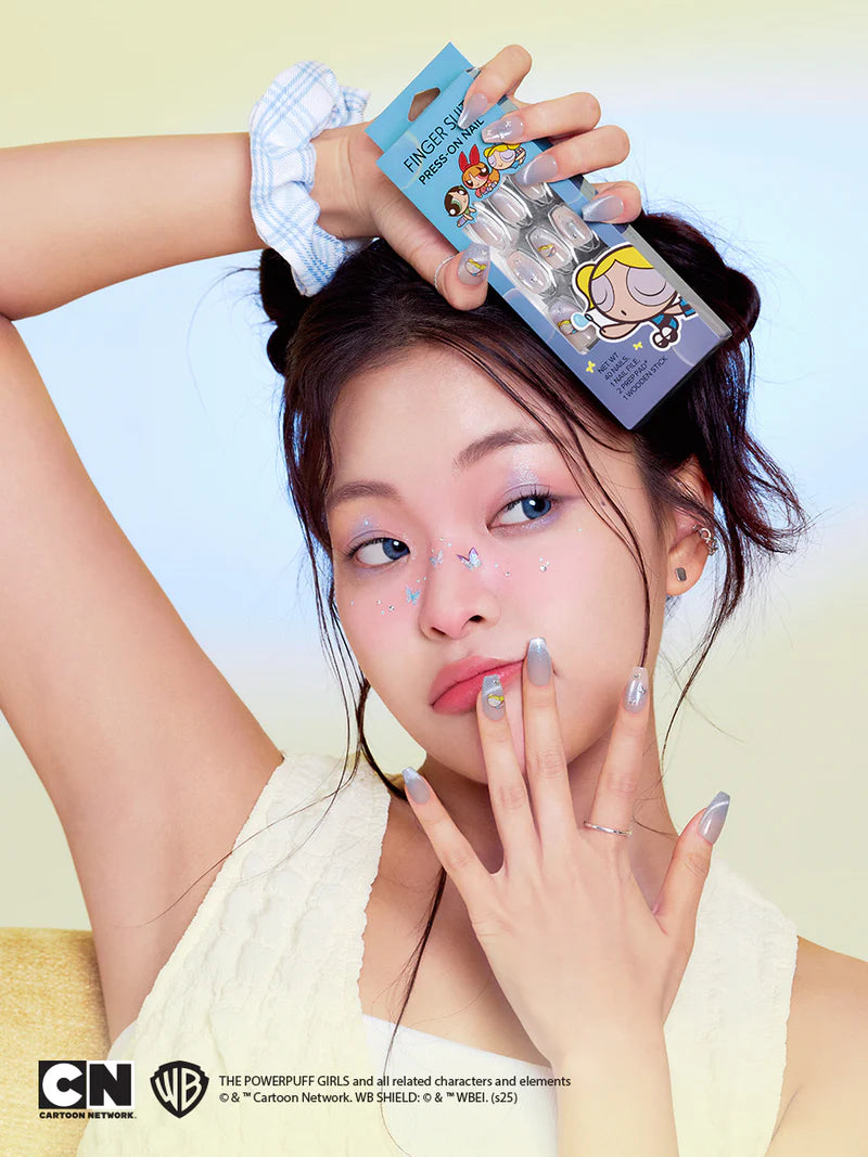 飛天小女警泡泡美甲