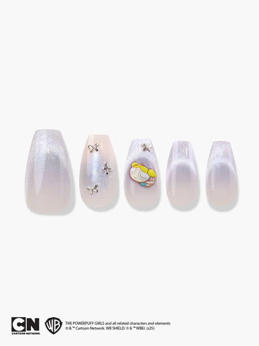 飛天小女警泡泡美甲