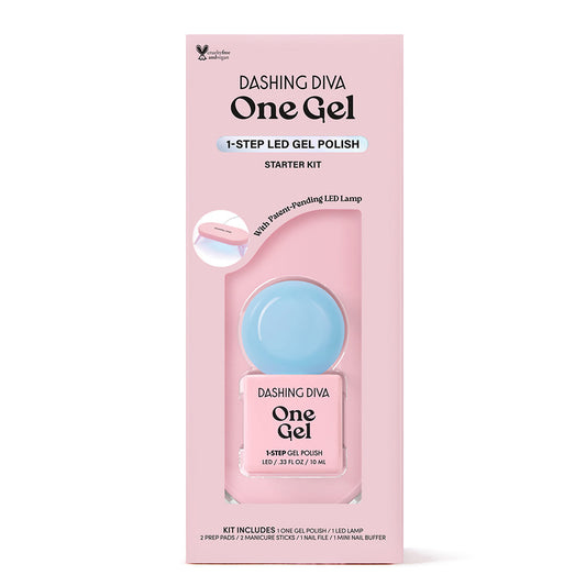 Cloudy Set | GEL甲油 | Colour Gel|帶專用LED燈的必備凝膠指甲油套裝 - 非常適合家庭美甲