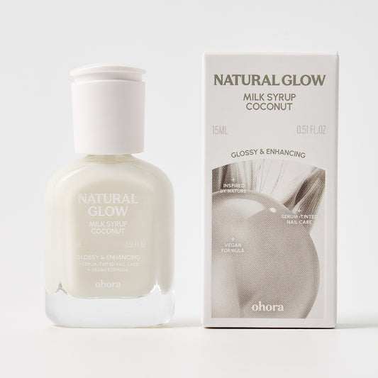 指甲健康的自然光澤