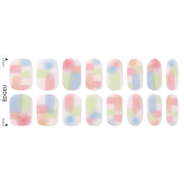 no lamp gel nail wraps