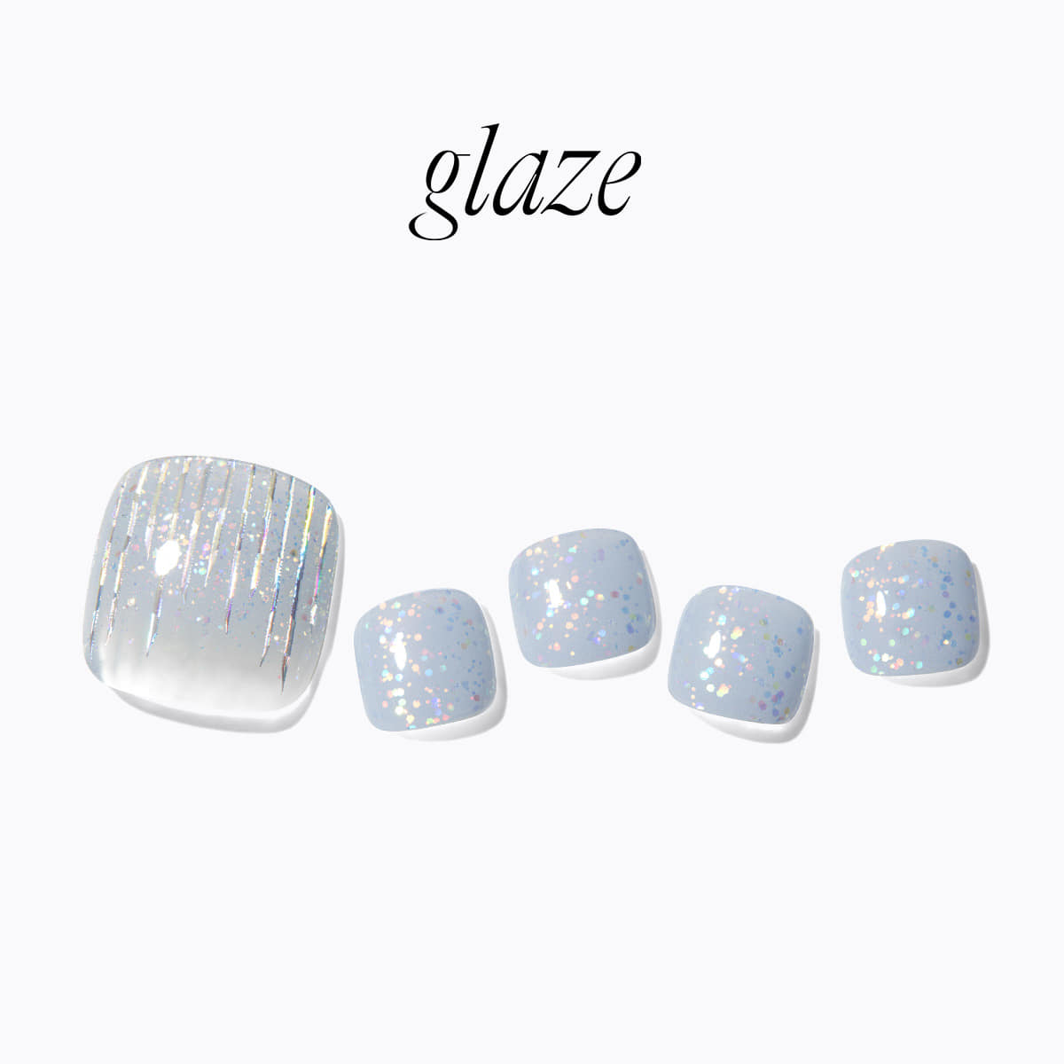 Dashing Diva Dazzling Soda | 腳甲貼| Semi Cured Gel