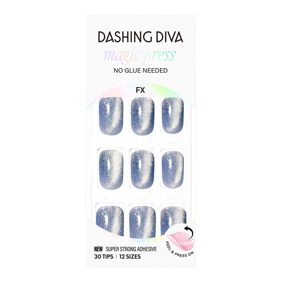 Dashing Diva Magic Press-Deep Aurora (Regular Round) | 穿戴甲| Press On Nail