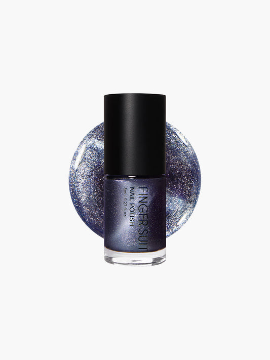Finger Suit | Deep Dive | 指甲油 | Magnetic Nail Polish| 貓眼指甲油 | 深海藍磁光