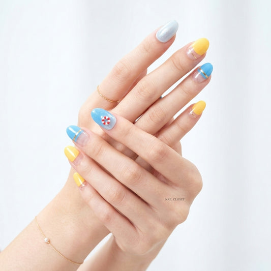 Donald Duck Nail Wraps