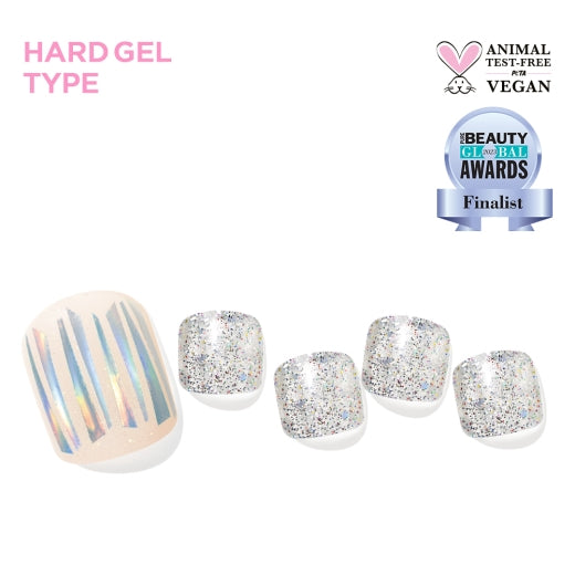 Edgeu 25 Summer Collection Prism Ice Pedi Collection | 腳甲貼| Hard Gel