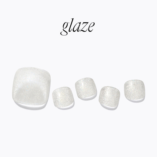 Glint Milky Way|腳甲貼|Semi Cured Gel |Dashing Diva