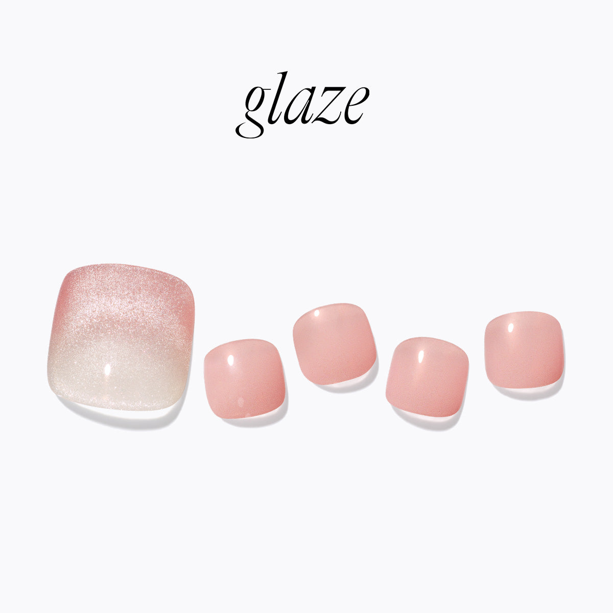 Glint Sunset|腳甲貼|Semi Cured Gel |Dashing Diva