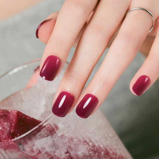 葡萄糖漿純色穿戴甲