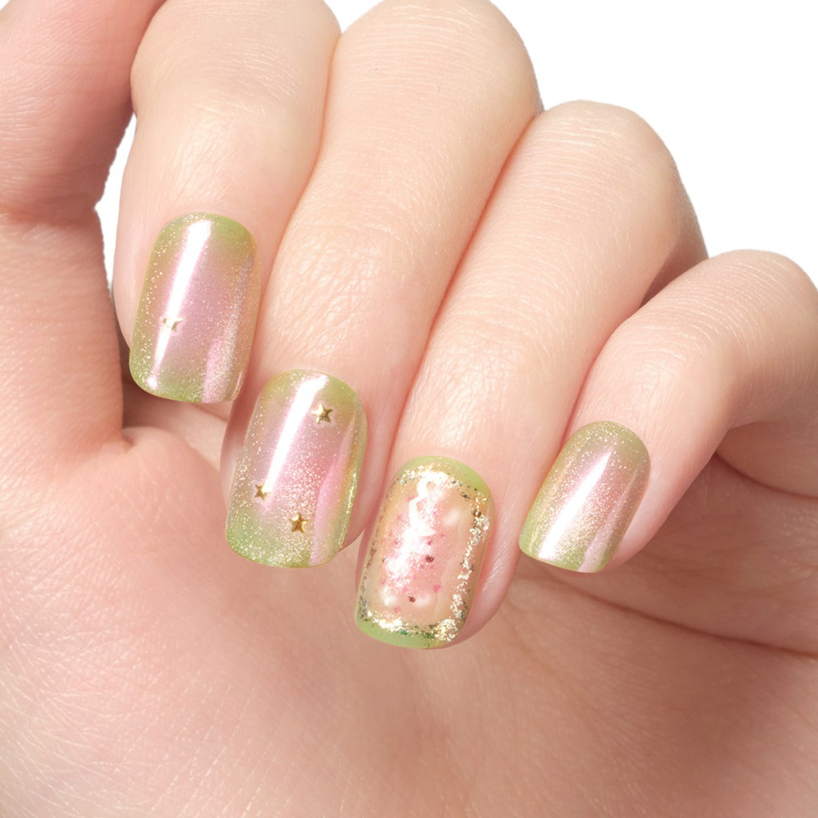 fruits press on nails
