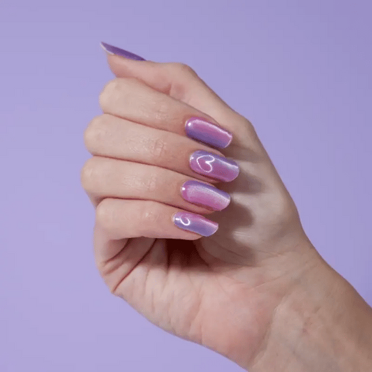 心心貓眼指甲貼