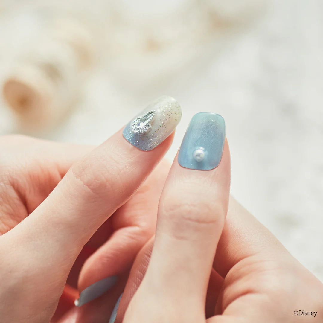 Ohora Japan Disney|N Cinderella's Sparkle | 灰姑娘指甲貼|玻璃鞋|指甲貼|Semi Cured Gel