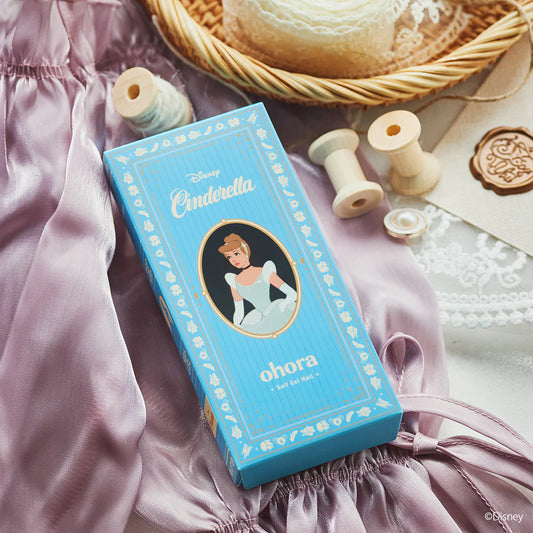 Ohora Japan Disney|N Cinderella's Sparkle | 灰姑娘指甲貼|玻璃鞋|指甲貼|Semi Cured Gel