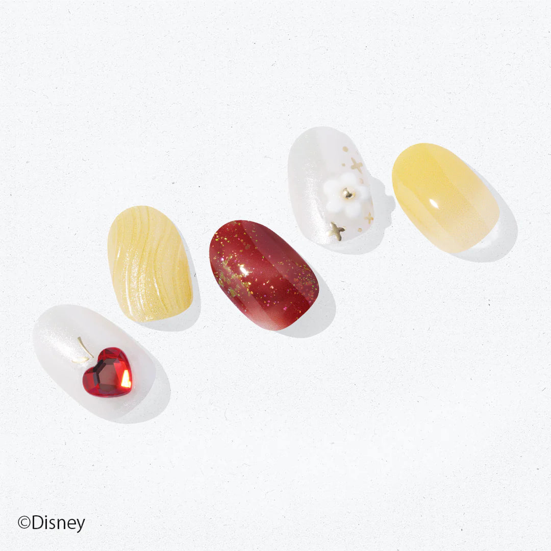 Ohora Japan Disney|N Snow White's Apple | 白雪公主指甲貼|指甲貼|Semi Cured Gel