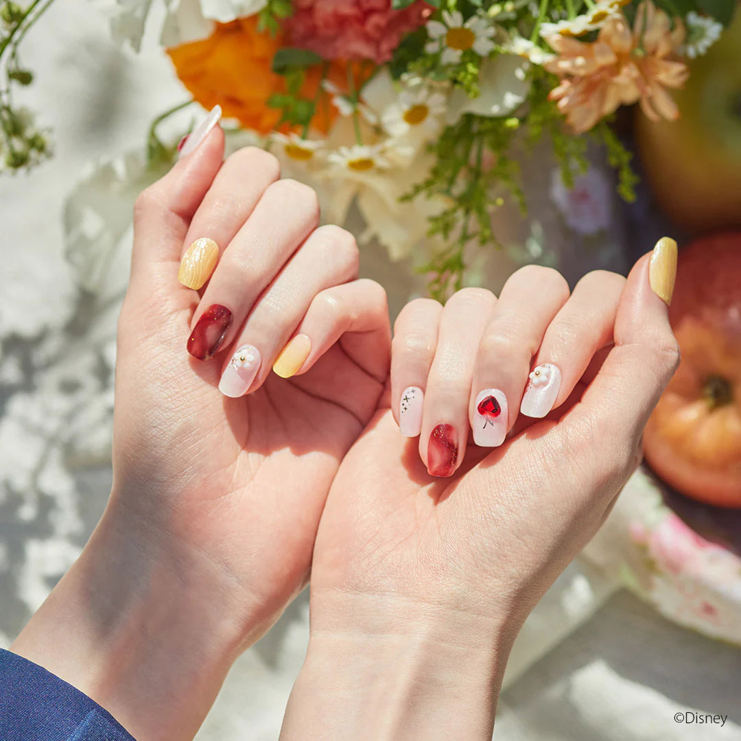 Ohora Japan Disney|N Snow White's Apple | 白雪公主指甲貼|指甲貼|Semi Cured Gel