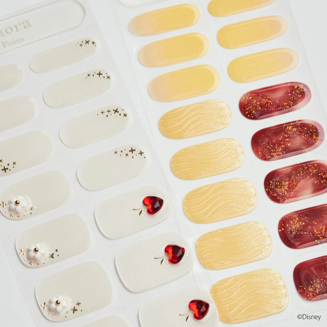 Ohora Japan Disney|N Snow White's Apple | 白雪公主指甲貼|指甲貼|Semi Cured Gel