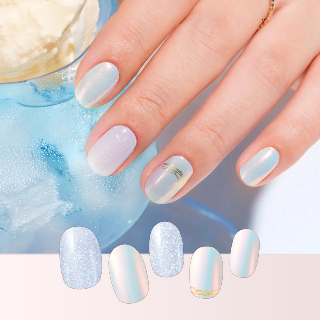 Gel Me1 Japan|L22 Sugar Float|指甲貼|Semi Cured Gel