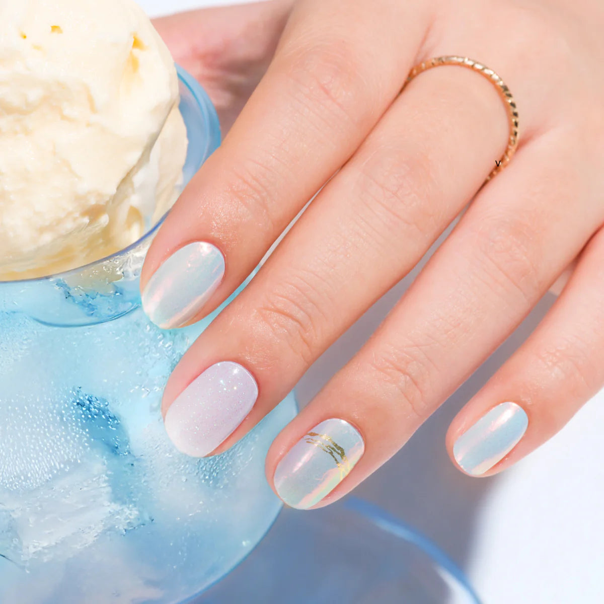 Gel Me1 Japan|L22 Sugar Float|指甲貼|Semi Cured Gel