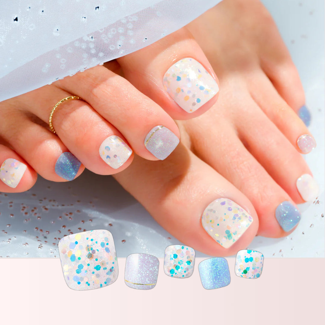 Gel Me1 Japan|L25 Popping Bubble|腳甲貼|Semi Cured Gel