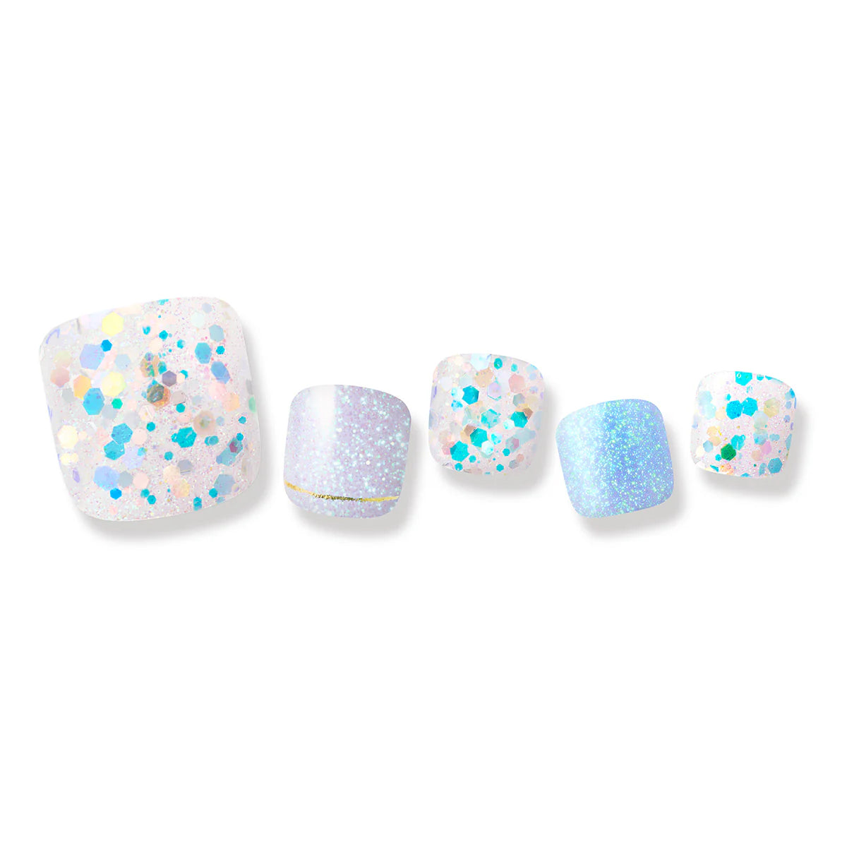 Gel Me1 Japan|L25 Popping Bubble|腳甲貼|Semi Cured Gel