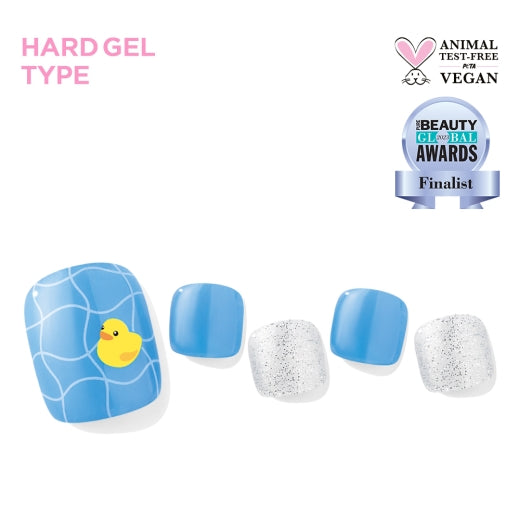 Lovely Duck|腳甲貼|Hard Gel |Edgeu