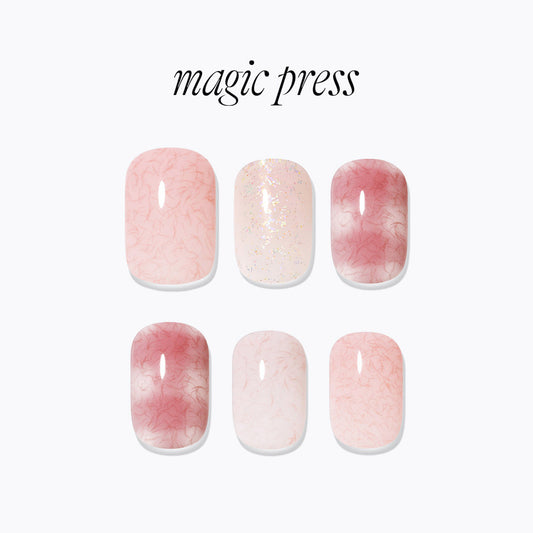 Dashing Diva Magic Press- Angora Check (Regular Round) | 穿戴甲| Press On Nail