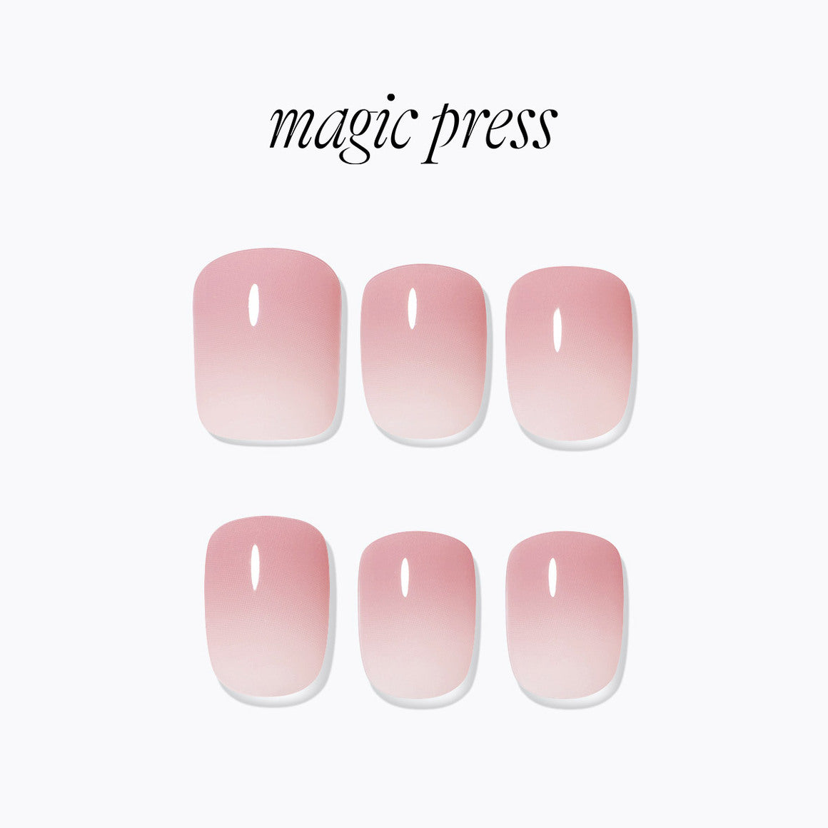 Dashing Diva Magic Press- Bear Pink (Short Square) | 穿戴甲| Press On Nail