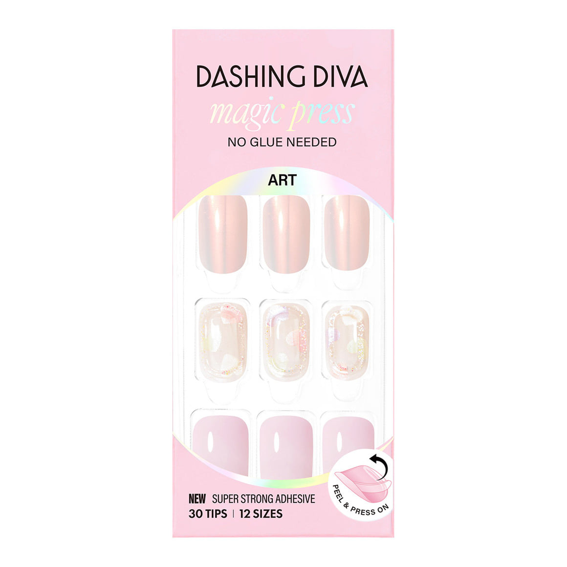 Dashing Diva Magic Press- Candy Crush (Regular Round) | 穿戴甲| Press On Nail