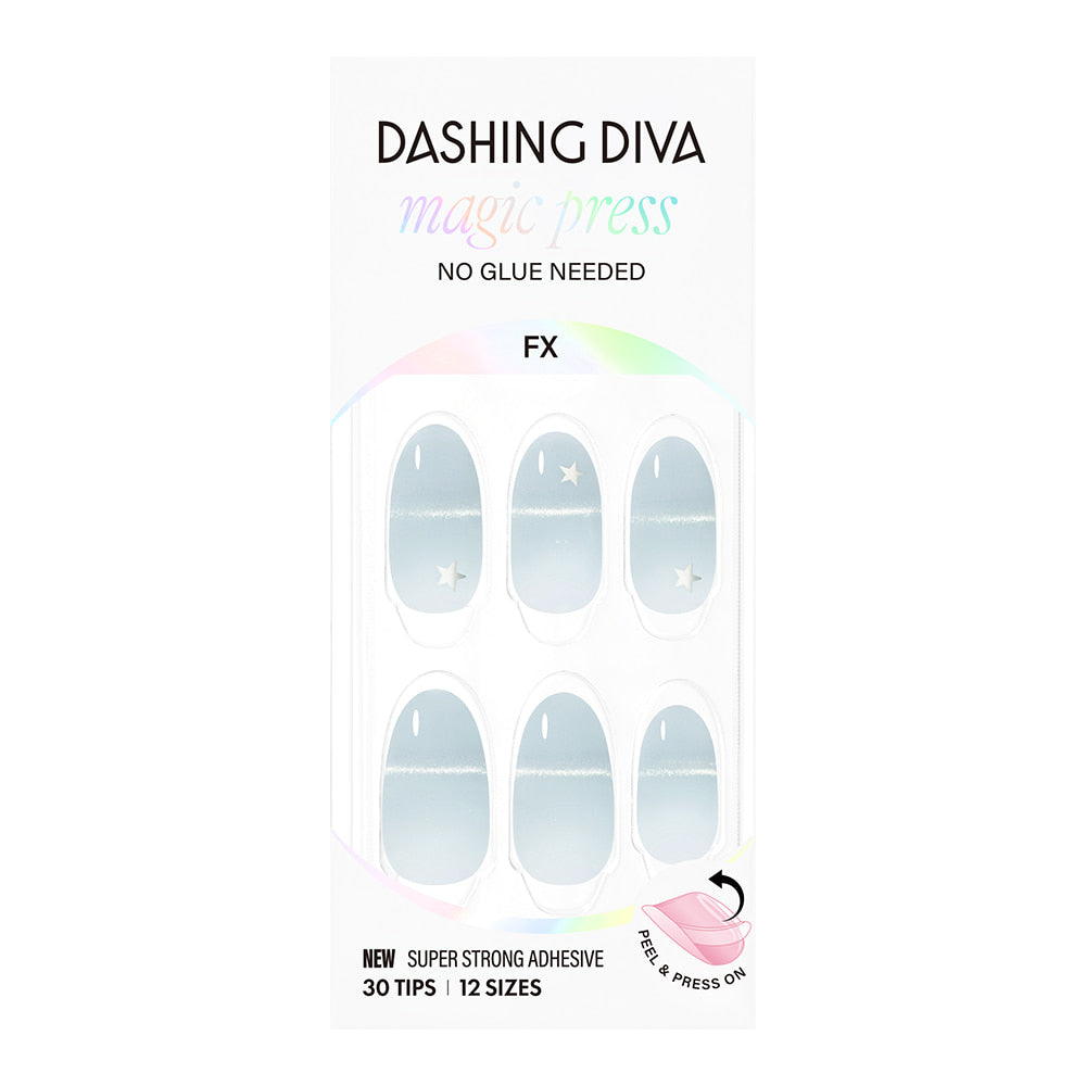 Dashing Diva Magic Press- Cloud Ray (Almond) | 穿戴甲| Press On Nail