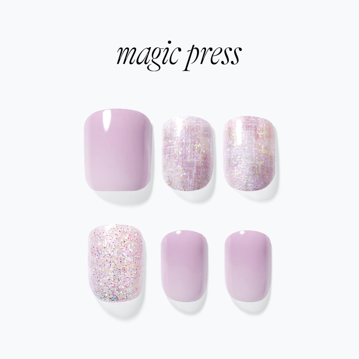 Dashing Diva Magic Press- Dear Lilac (Short Square) | 穿戴甲| Press On Nail