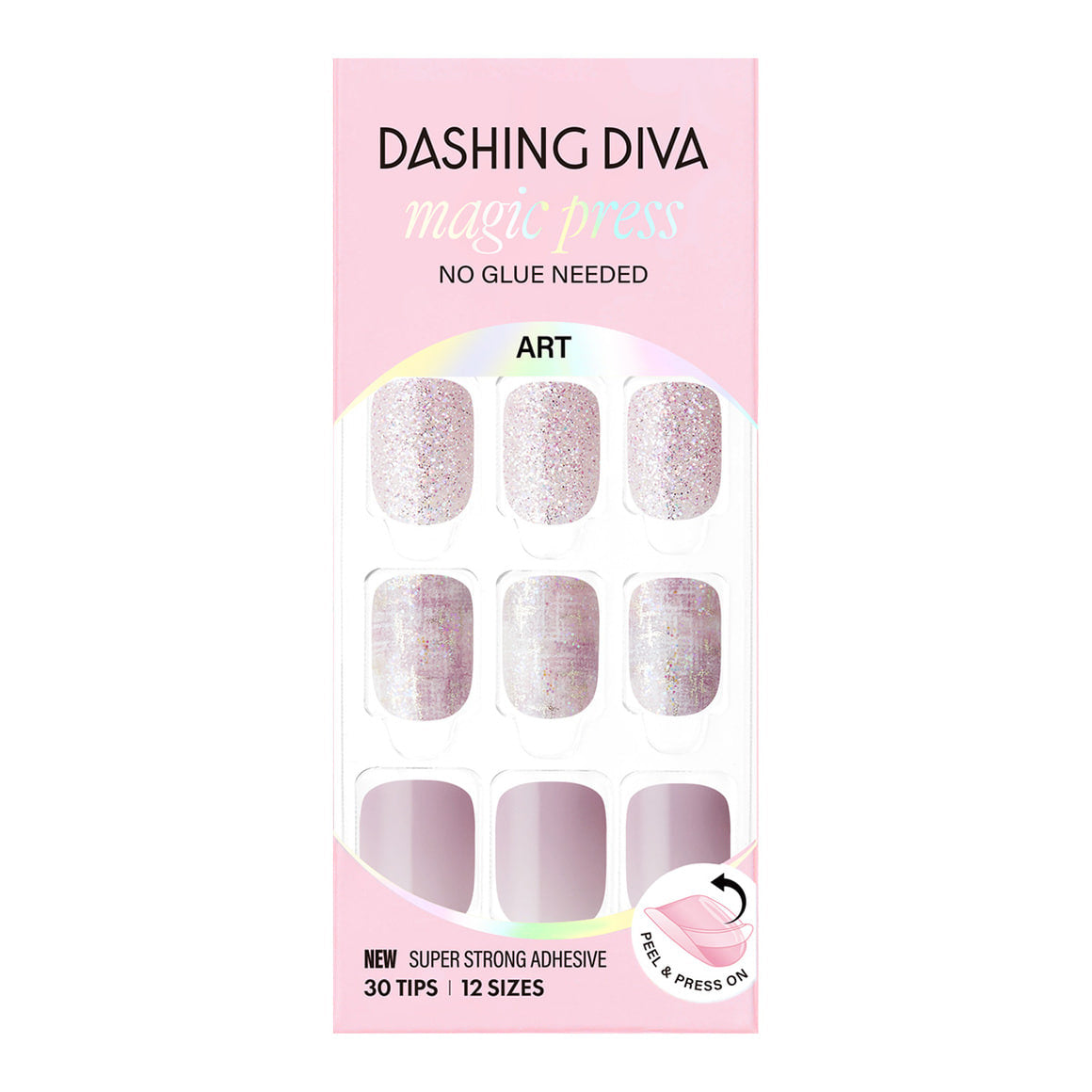Dashing Diva Magic Press- Dear Lilac (Short Square) | 穿戴甲| Press On Nail