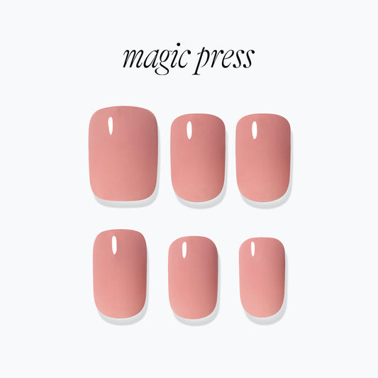 Dashing Diva Magic Press- Dry Rose (Regular Round) | 穿戴甲| Press On Nail