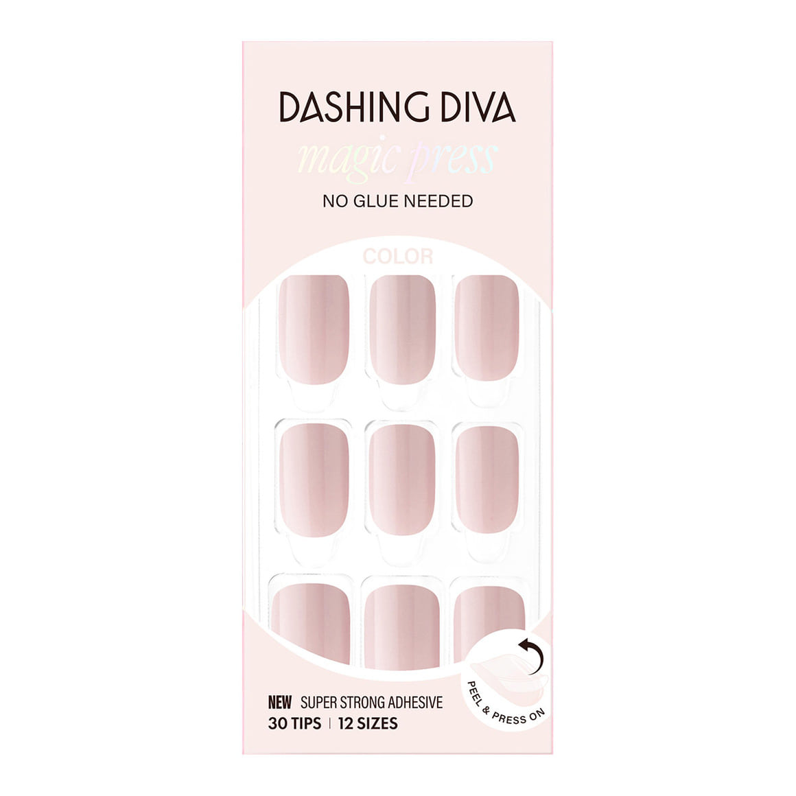 Dashing Diva Magic Press- Dusty Pink (Regular Round) | 穿戴甲| Press On Nail