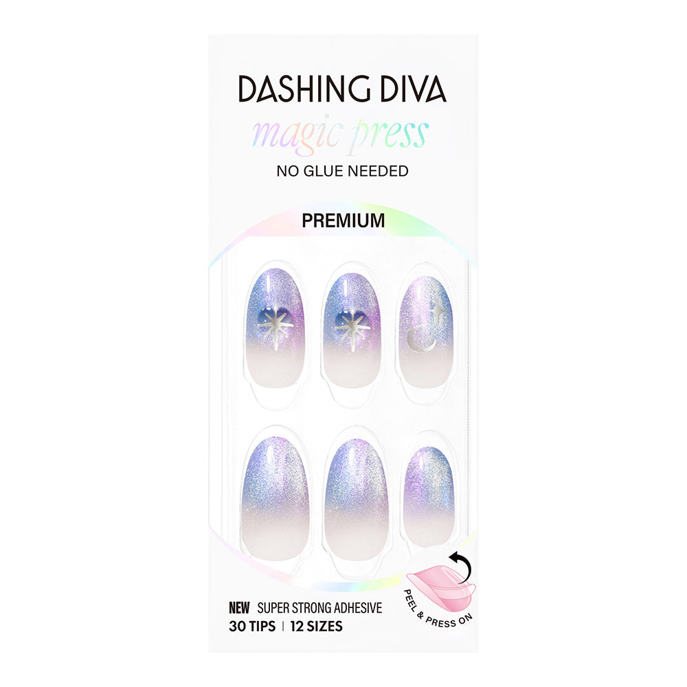 Dashing Diva Magic Press- Ethereal Knight (Almond) | 穿戴甲| Press On Nail