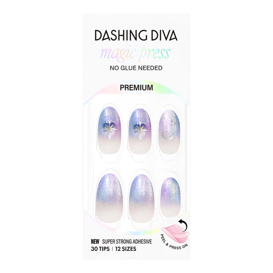 Dashing Diva Magic Press- Ethereal Knight (Almond) | 穿戴甲| Press On Nail