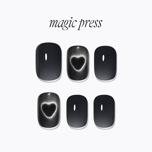 Dashing Diva Magic Press- Heart Wave (Regular Round) | 穿戴甲| Press On Nail