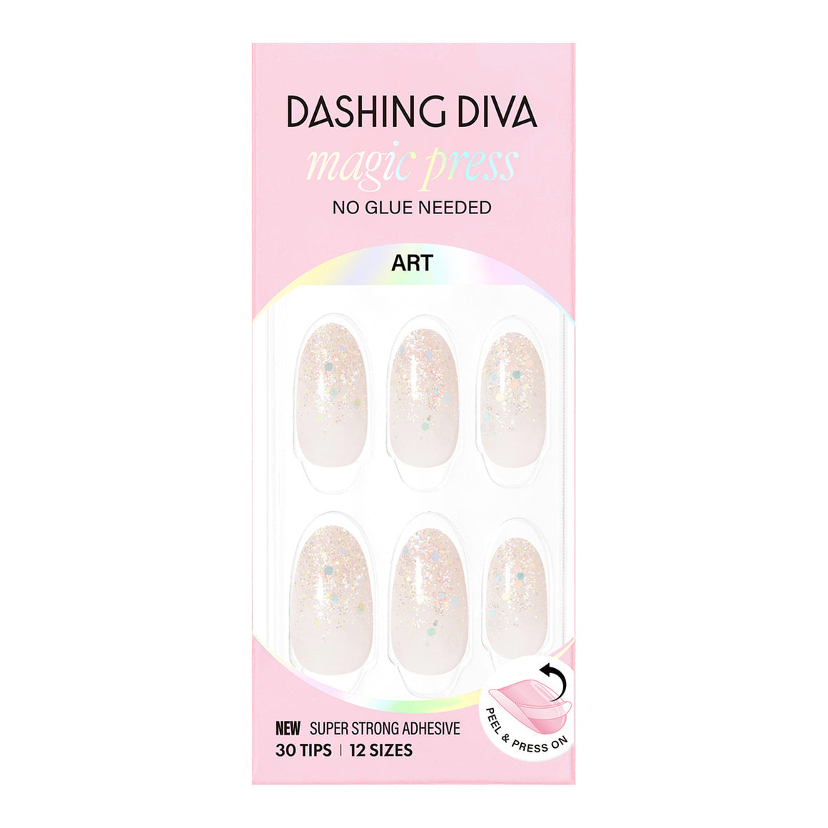 Dashing Diva Magic Press- Highlight (Almond) | 穿戴甲| Press On Nail