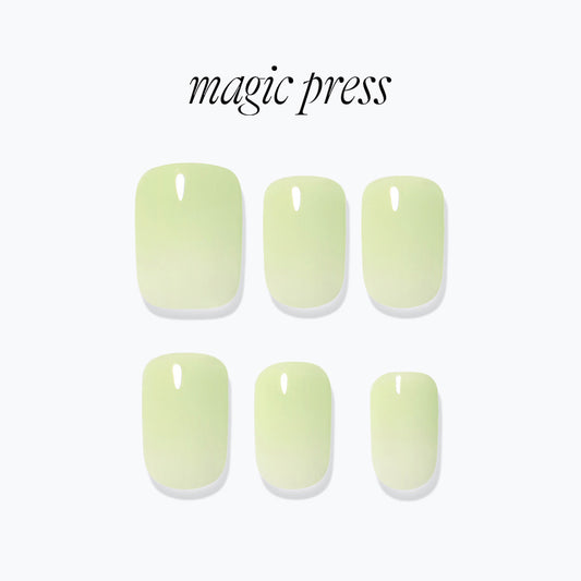 Dashing Diva Magic Press- Joy Green (Regular Round or Short Square) | 穿戴甲| Press On Nail