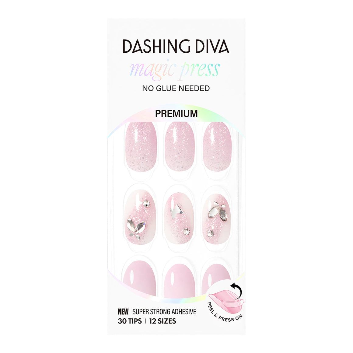 Dashing Diva Magic Press- Lavender Haze (Regular Oval) | 穿戴甲| Press On Nail